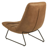 Milford Lounge Chair, Cognac