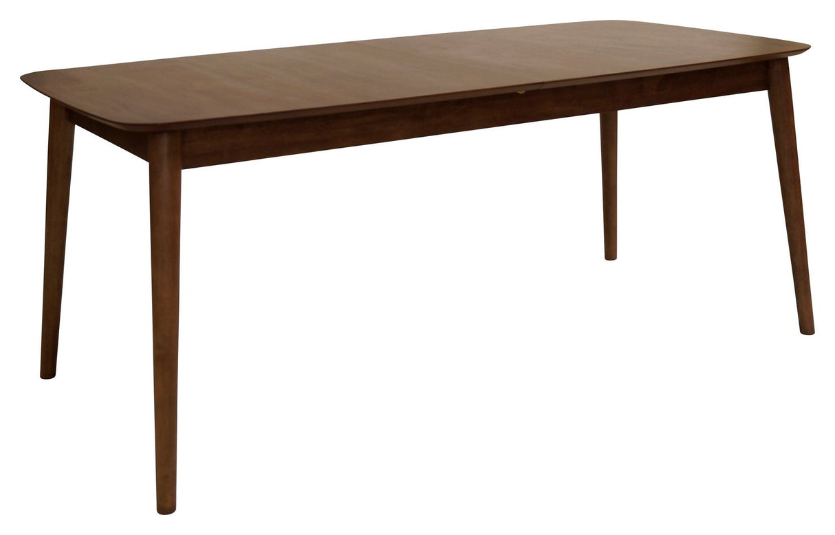 Montreux Dining table with bow tie pull-out, Nature MDF, 180/219x90