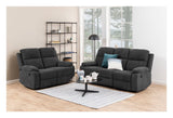 Mora Sofa Dark gray, 2-seater.