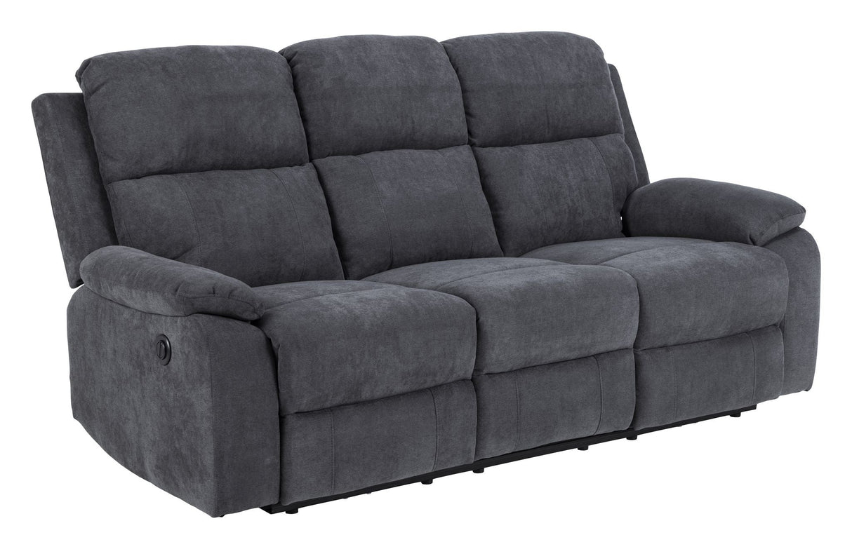 Mora Sofa Dark Gray, 3-seater.