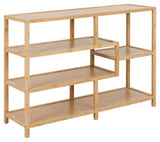 Moso Rack w. 3 shelves, Natural Bamus, 114x79