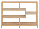 Moso Rack w. 3 shelves, Natural Bamus, 114x79