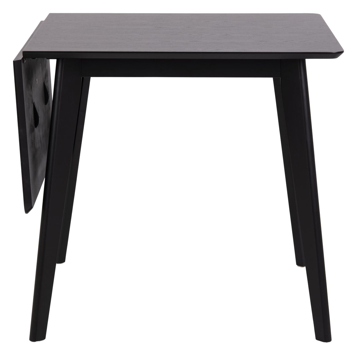 Roxby Dining table with additional plate, Black