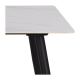 Wicklow Dining Table, White