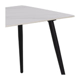 Wicklow Dining Table, White