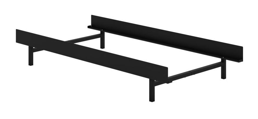 Bed Bed frame, 90x200, Black