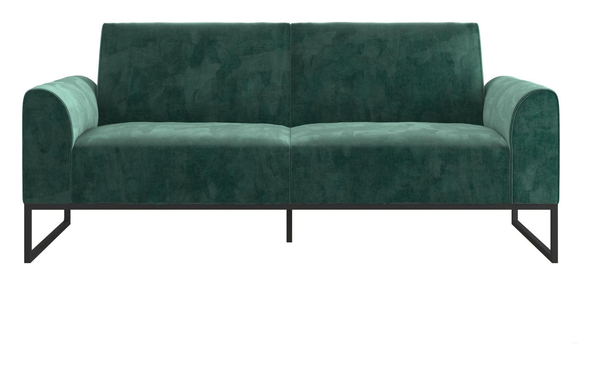 Adley Coil Sofa bed, Green