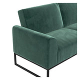 Adley Coil Sofa bed, Green