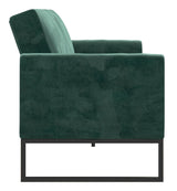 Adley Coil Sofa bed, Green