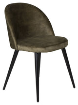 Velvet Dining Chair, Green Velvet