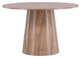 Lanzo Dining Table, Ø120, Natural