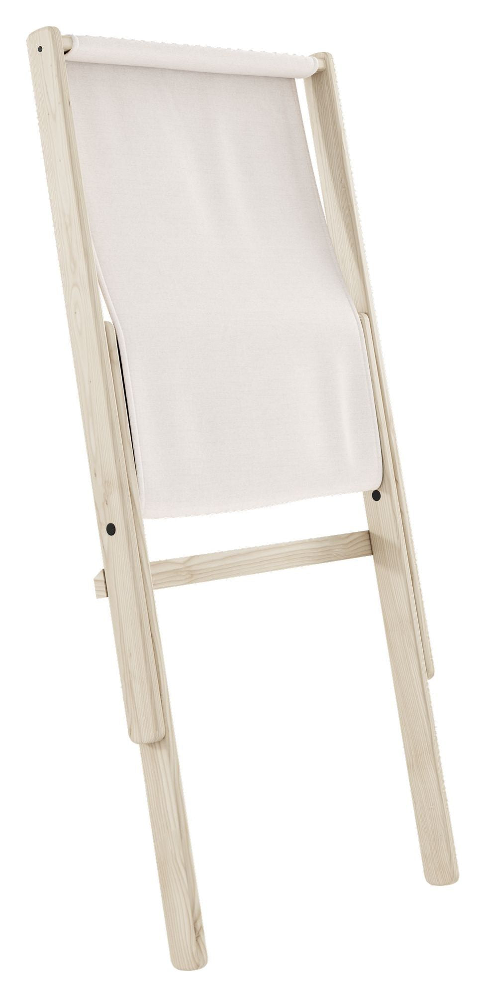 Boogie Lounge Chair with Boogie mattress, White