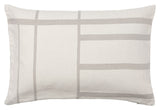 Architecture cushion 40x60, off white/beige melange