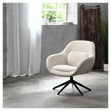 Lynn, lounge chair - off white