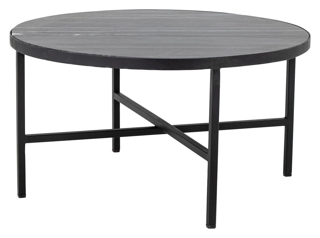 Bloomingville Estelle Coffee Table, Gray, Marble, Ø76