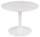 Malta, coffee table Ø60 - white