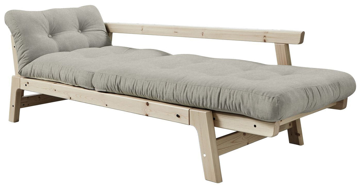 Step Sofa bed, Linen/Nature