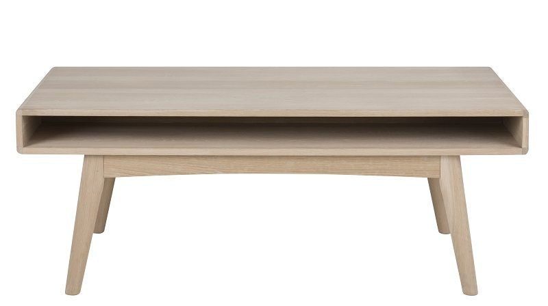 Aliva Coffee table w/shelf, Veneer