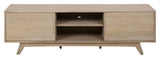 Aliva TV table, White pigment oak veneer