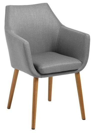 Amada Dining Chair, Light Gray