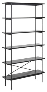 Angus Shelf, Black Melamine/Metal