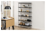 Angus Shelf, Black Melamine/Metal