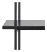 Angus Shelf, Black Melamine/Metal