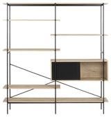 Angus Shelving system with 5 shelves, Vildeg Look