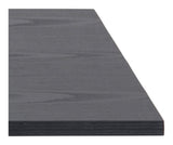 Angus Coffee table, 115x60, Black melamine