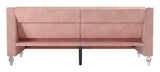 Arabelle Sofa Bed, Pink