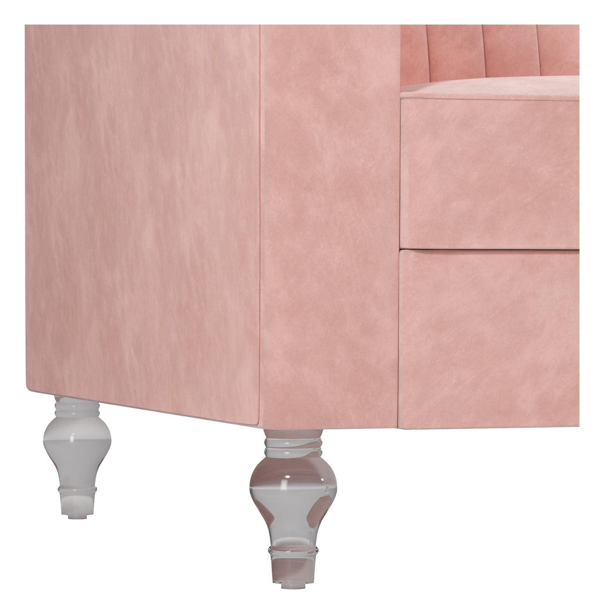 Arabelle Sofa Bed, Pink