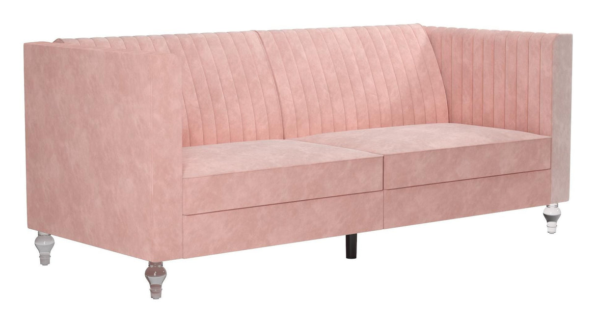 Arabelle Sofa Bed, Pink