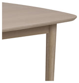 Aston Dining table oval, 210x100, White pigmented