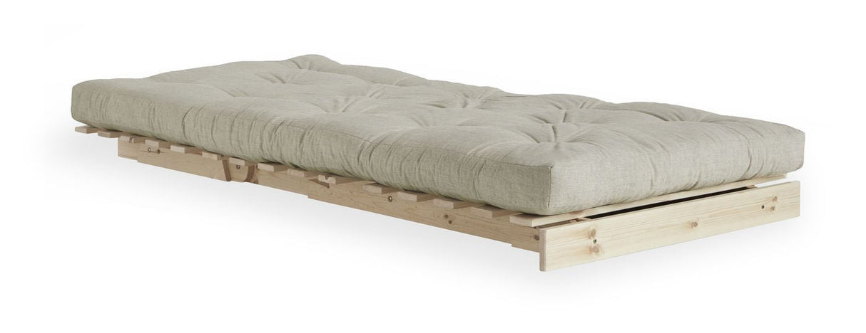 Roots 90 Sofa bed, Linen/Nature