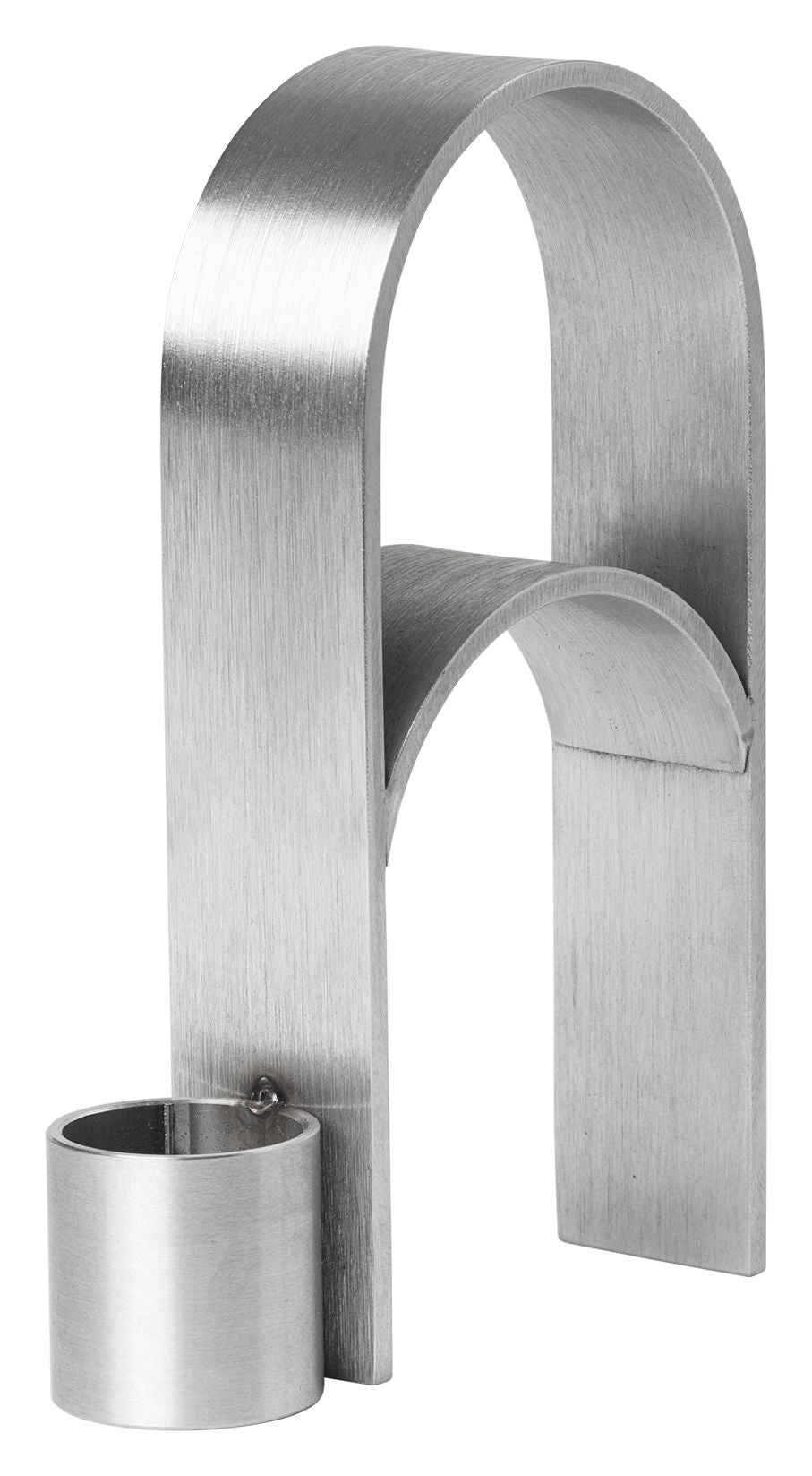 Arch Candlestick Vol 3, Stainless Steel