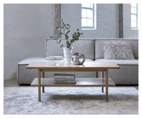 Ponza, couch table 60x120 cm - oak