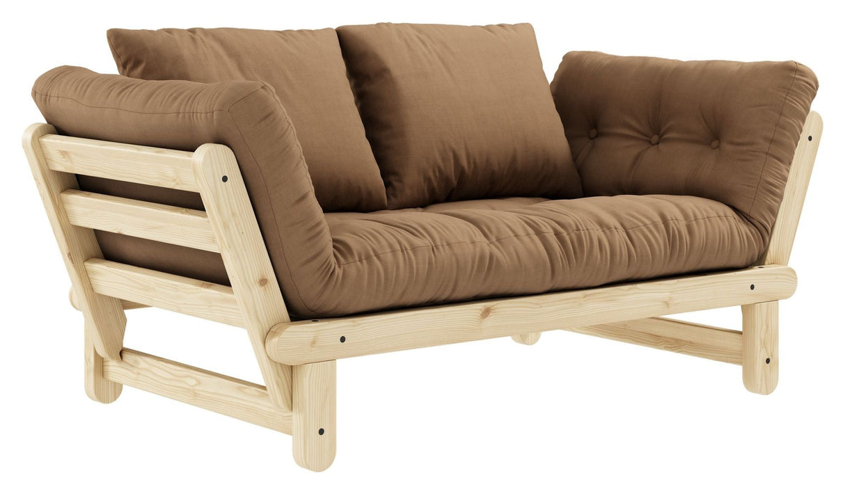 Beat Sofa Bed, Nature, Pine/Mocca