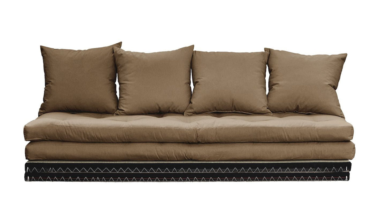 Chico Futon Sofa, Mocca w. Tatami mats