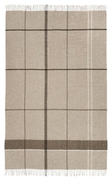 Gradient Plaid in Alpaca/Wool, Brown