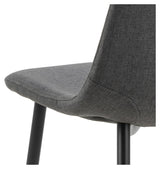 Celia, dining chair - dark gray