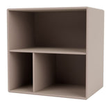 Mini 1102 Shelving Module with shelves, Mushroom