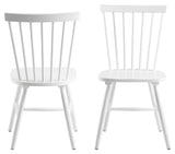 Riano, dining chair - white