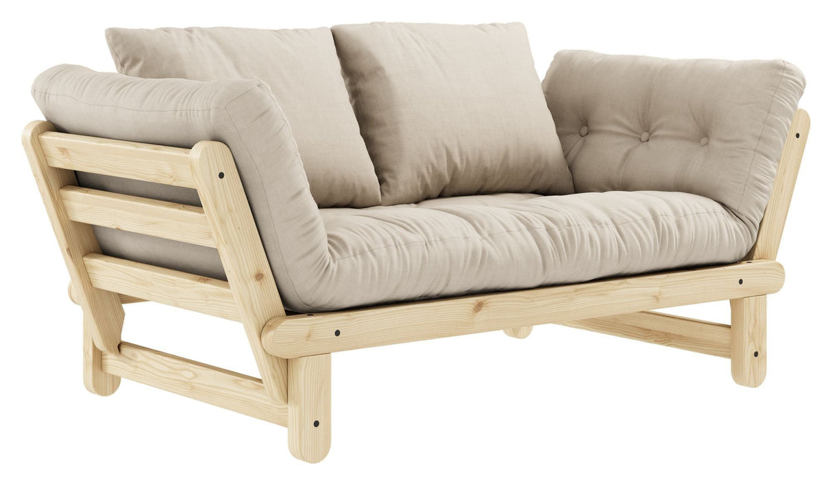 Beat Sofa Bed, Nature, Pine/Beige