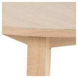 A-Line, dining table Ø120 - white