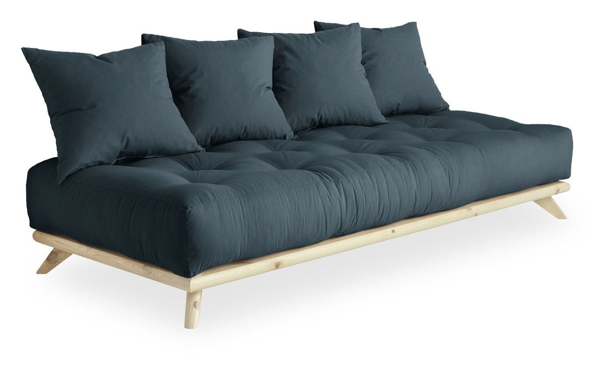 Senza Daybed, Petroleum Blue/Nature