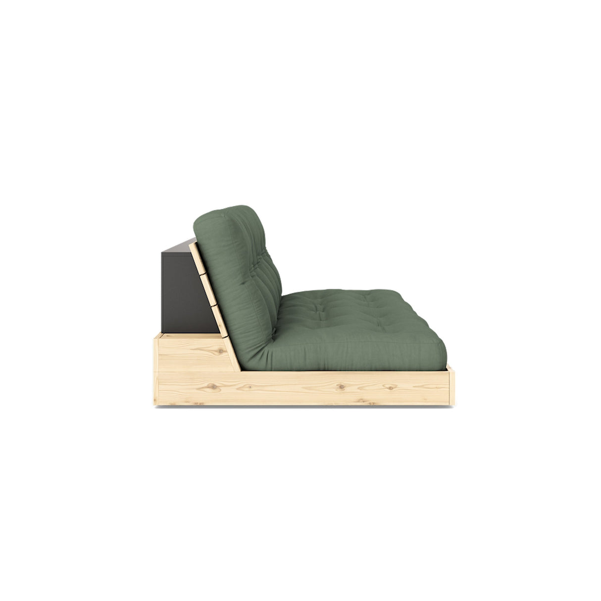 Base Sofa bed, Olive Green/nature