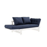 Beat, sofa bed, navy/white