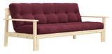 Unwind Sofa bed 190x100, Bordeaux