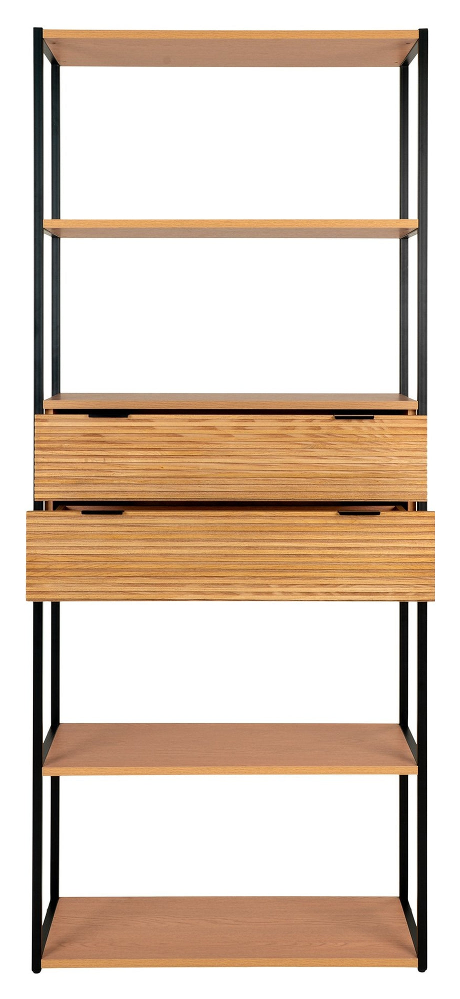 Minato, Rack, Oak/Black