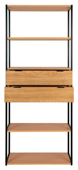 Minato, Rack, Oak/Black